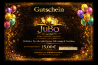 JuBo Gutschein – 15,00€ – Motiv: Ballons