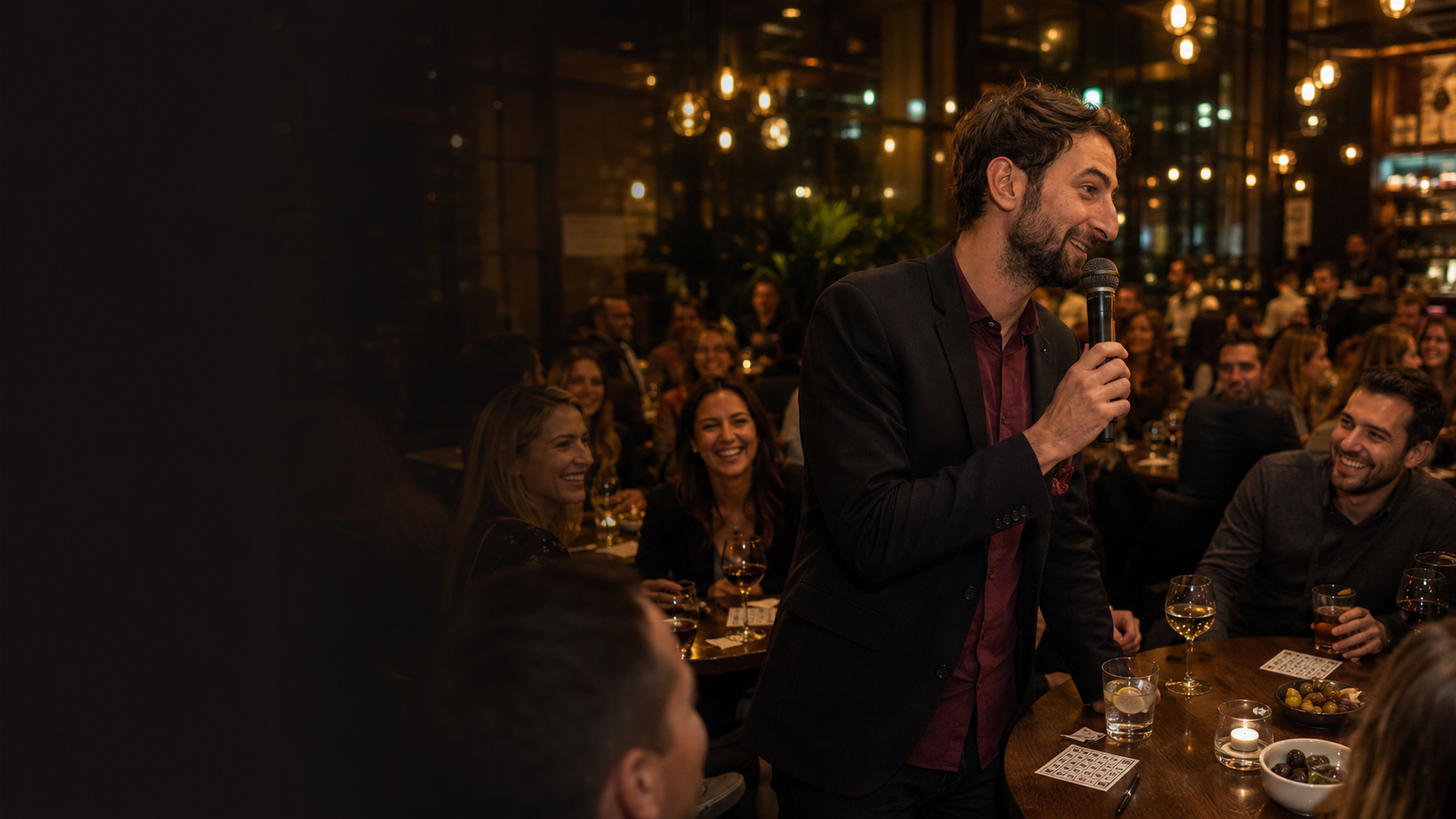 JuBo Bingo Event mit Bingomaster Boris und stimmungsvoller Atmosphäre