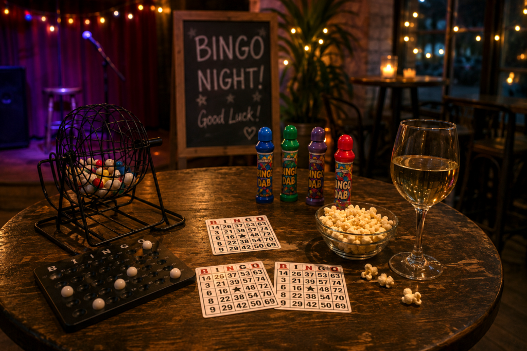 Kein Kneipenbingo. Ein moderiertes Event mit Persönlichkeit.